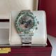 High Replica Rolex Daytona Men Grey Face White Steel Strap Green Bezel Watch (5)_th.jpg